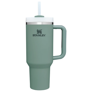 Stanley Dark Green Quencher Flowstate 40 OZ Tumbler Cup