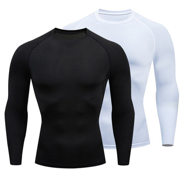 Compression Long sleeve T Shirt for Fitness and Running